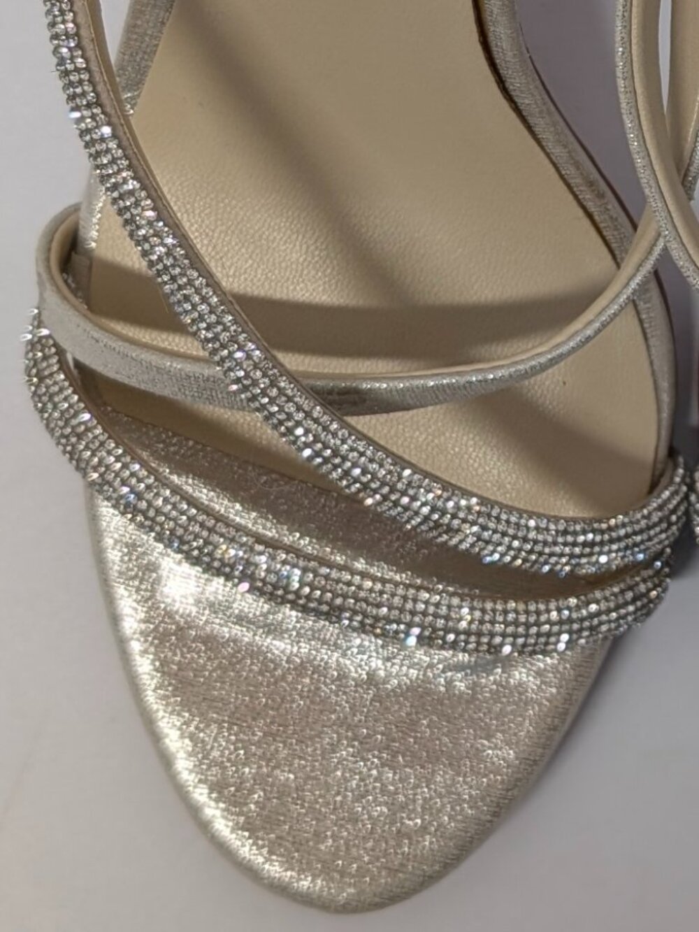 Antonio Melani Mesli Strappy Dress Sandal in Metallic Gold - Picture 9 of 15